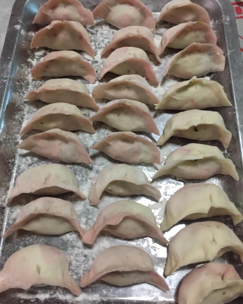 芹菜肉馅饺子（附下法及保存）