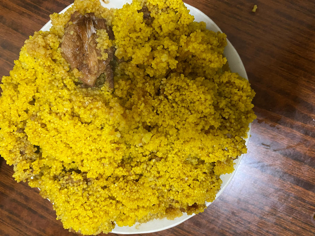 小米蒸排骨