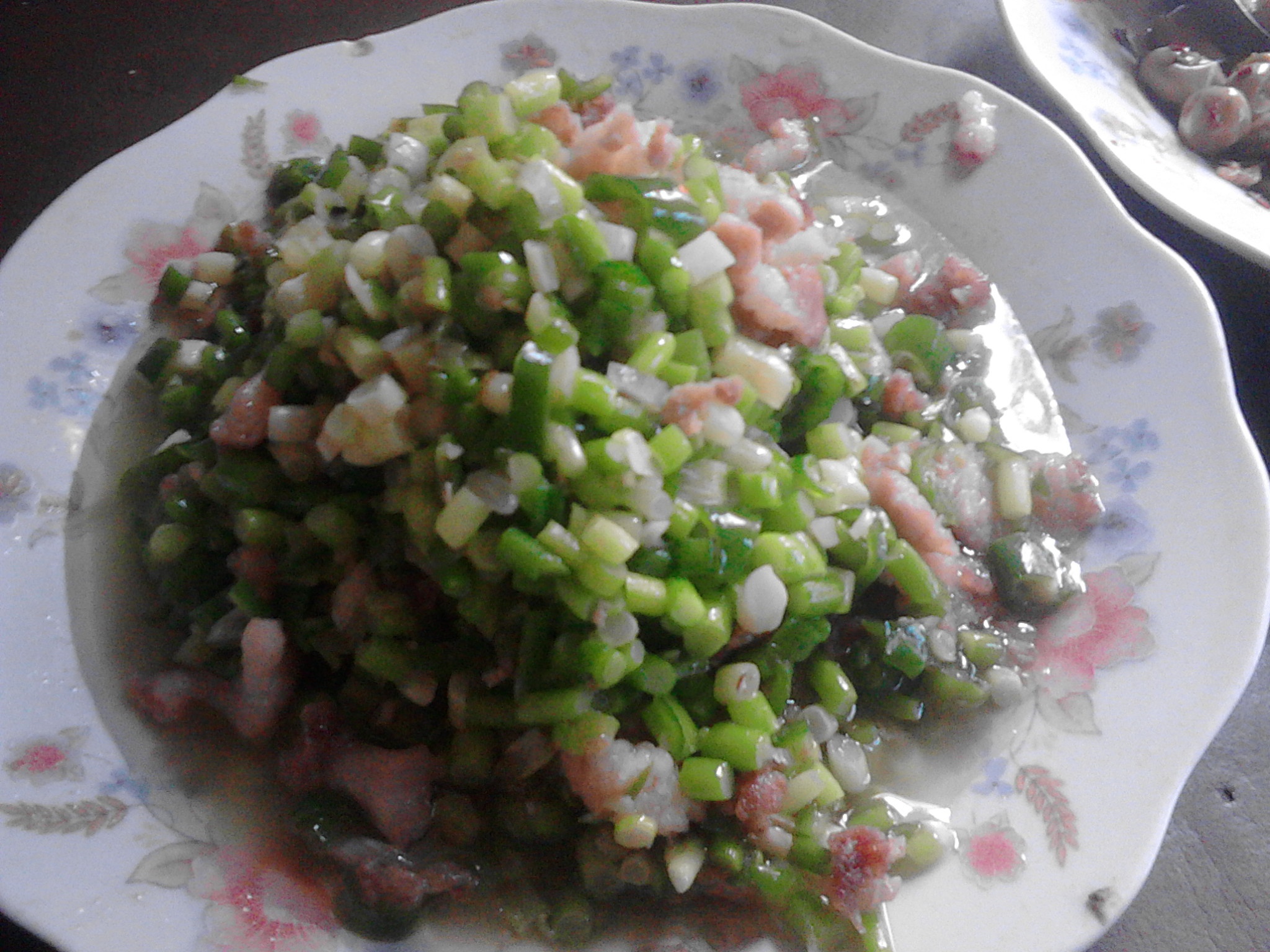 蒜苔炒肉