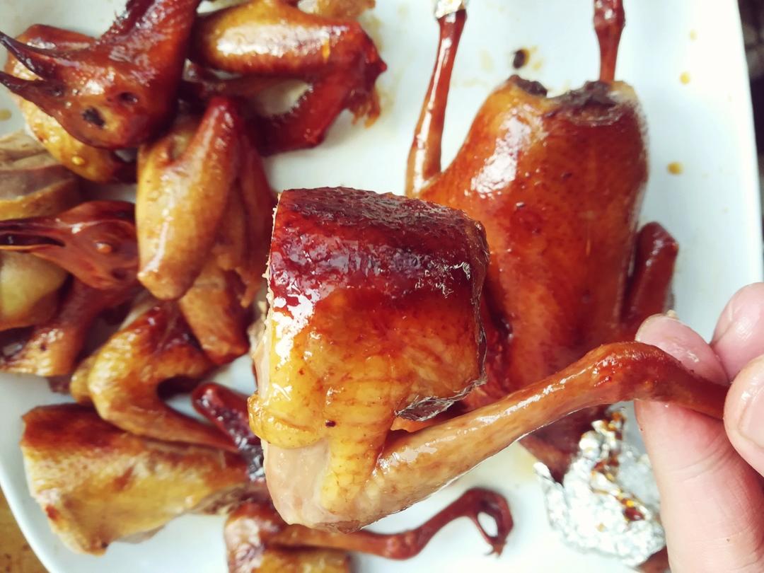 比光明招侍所还好吃的“烤乳鸽”（烤箱版）