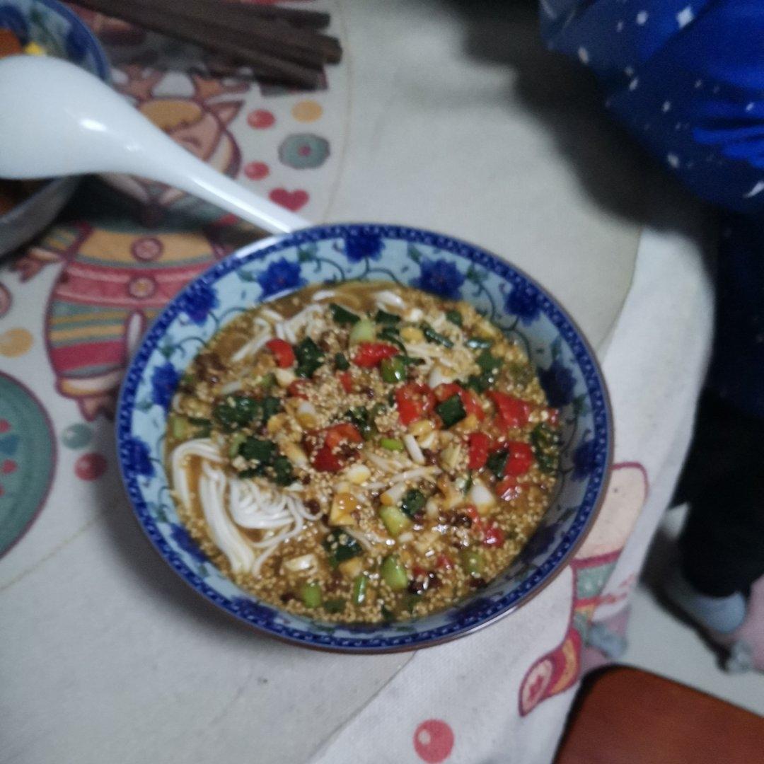 太香了 这个麻酱拌面我可以吃一辈子
