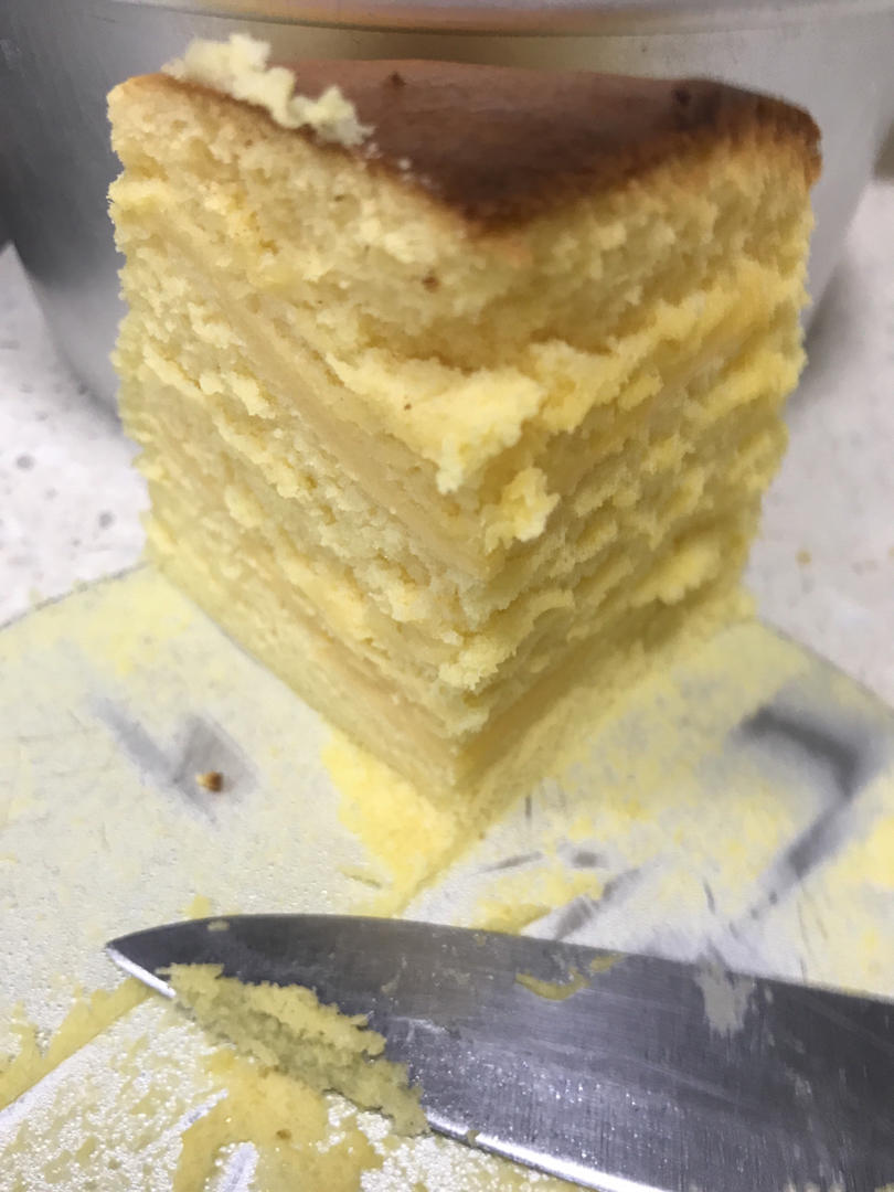 网红爆款芝士古早味蛋糕