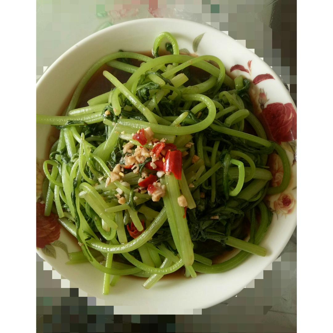 凉拌茼蒿