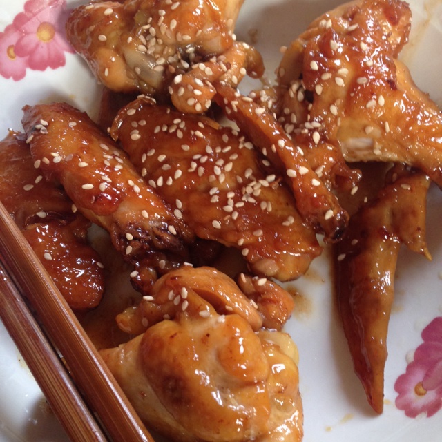蜜汁鸡翅