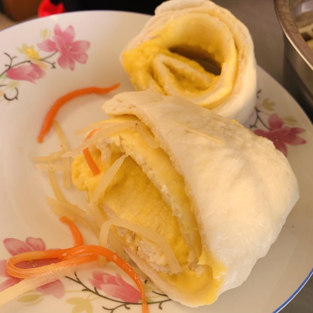 简易奶黄包