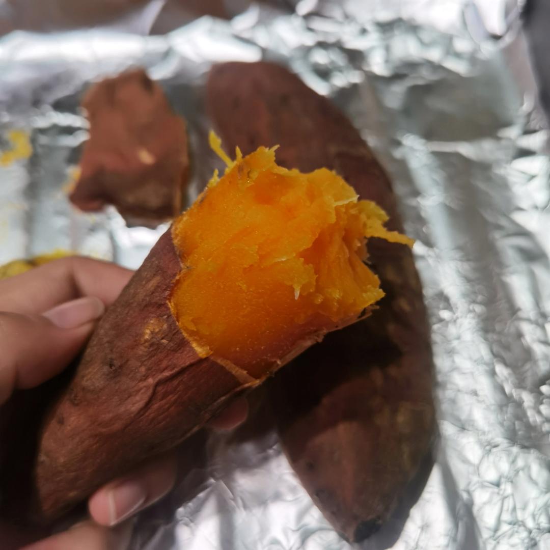 烤箱烤红薯