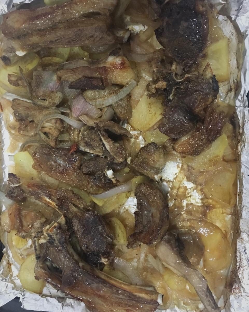 孜然烤羊排