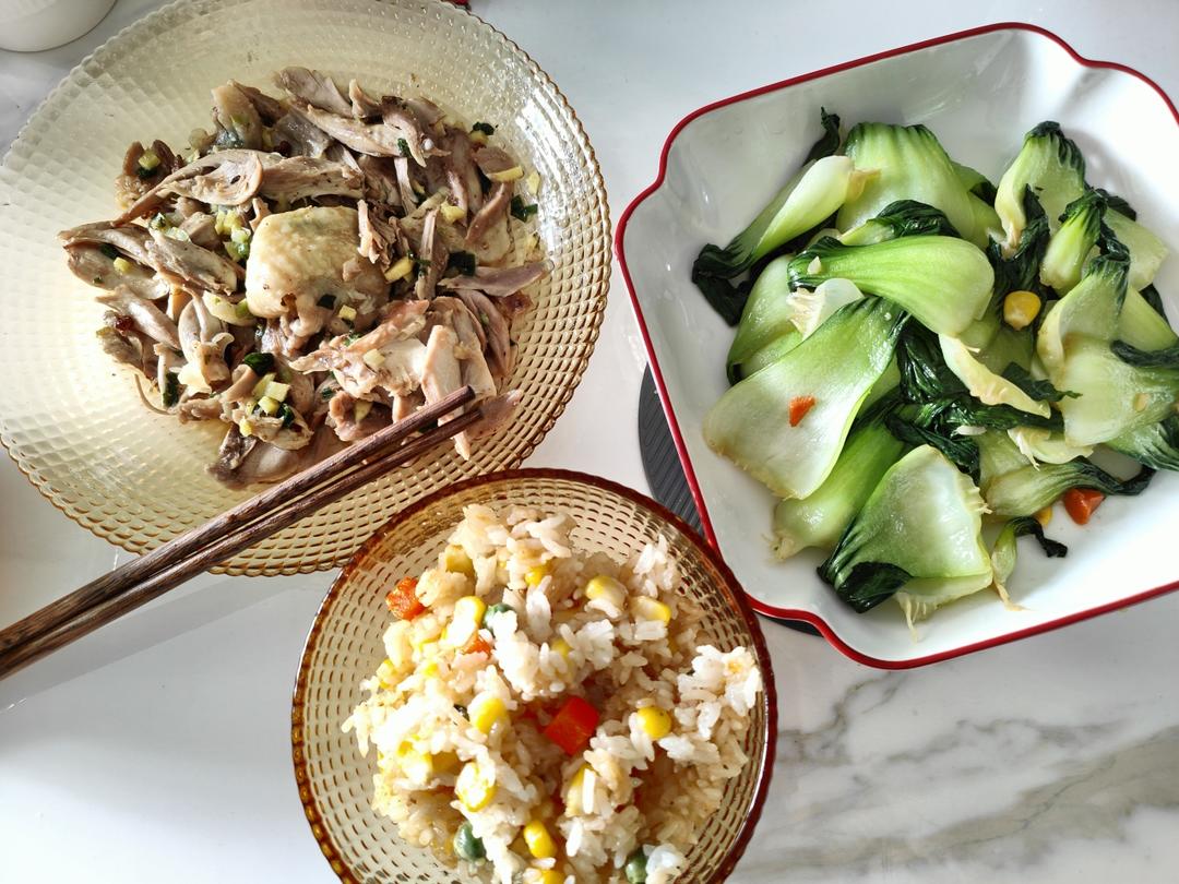 成功率100%的葱油鸡