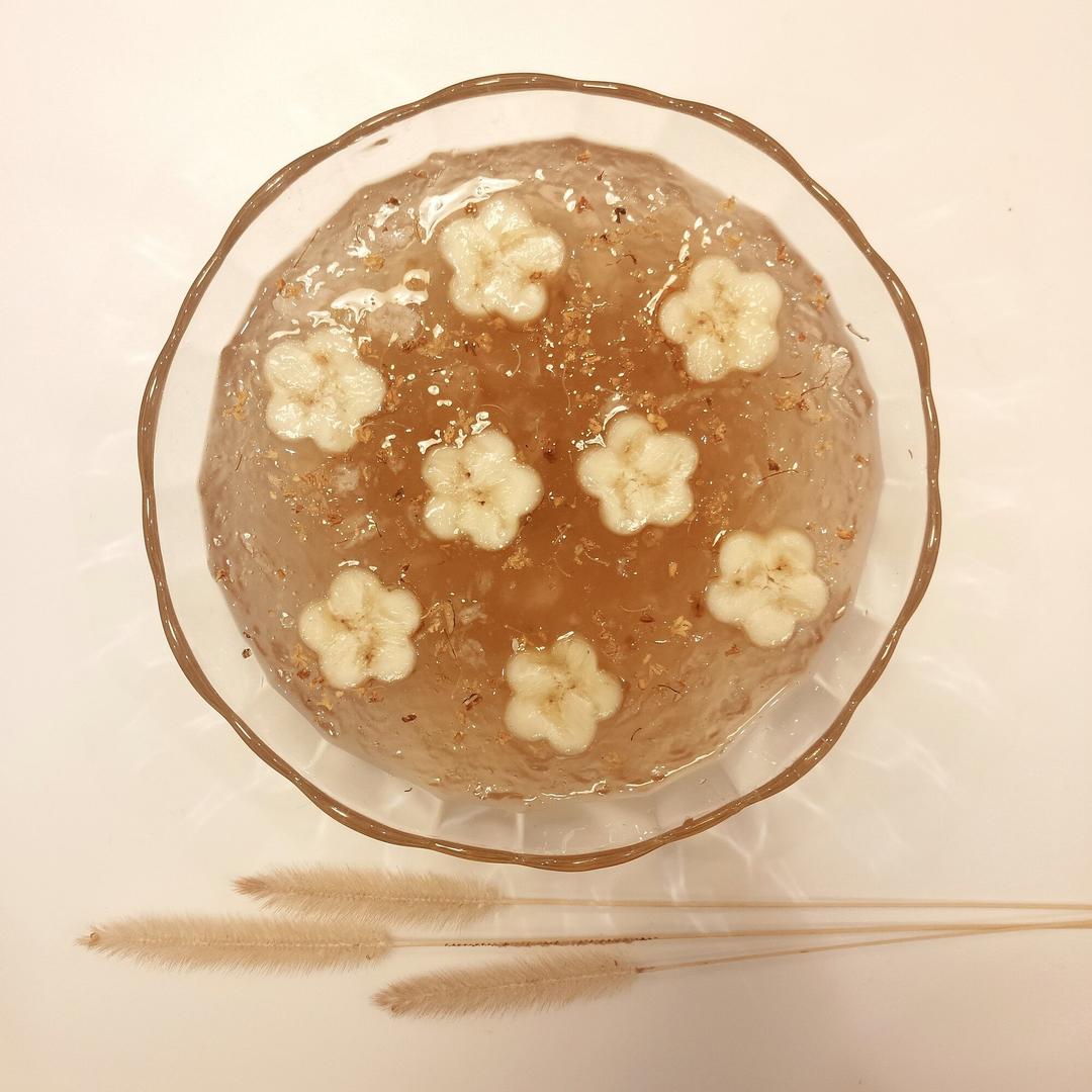 利用藕粉的浮力花样吃藕粉🍵