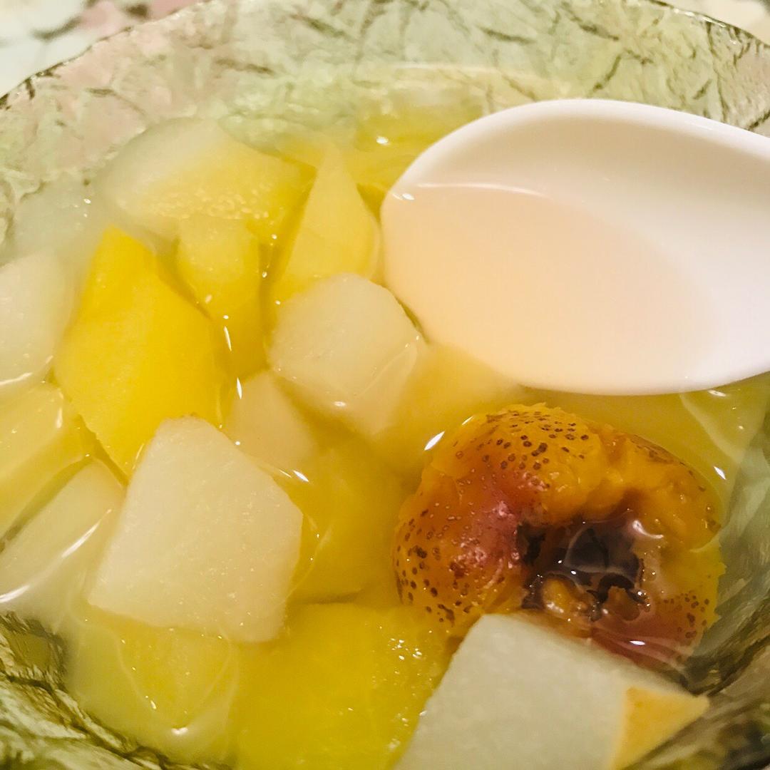 最好喝的山楂羹～山楂苹果梨糖羹