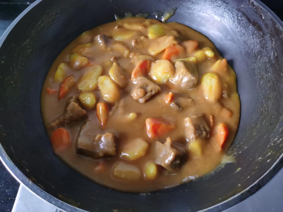 咖喱牛肉(零失败)