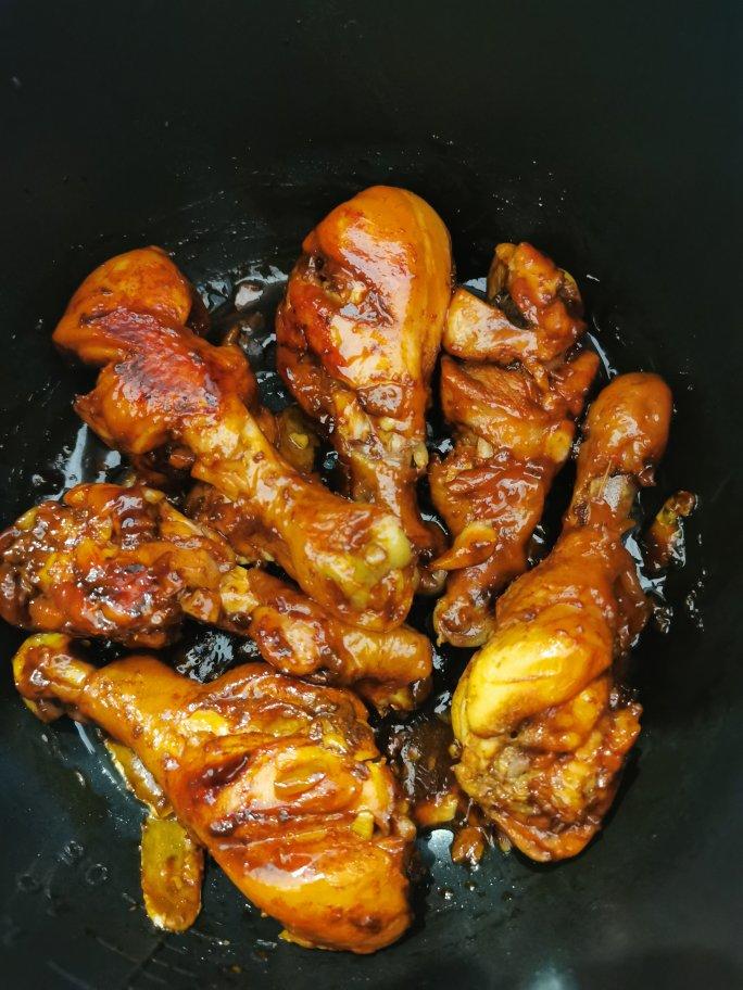 电饭煲|好吃舔手的蜜汁鸡腿