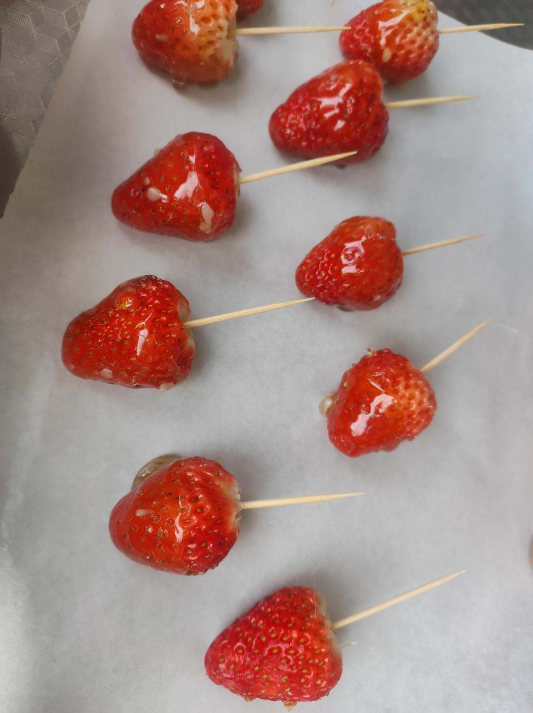 草莓冰糖葫芦🍓