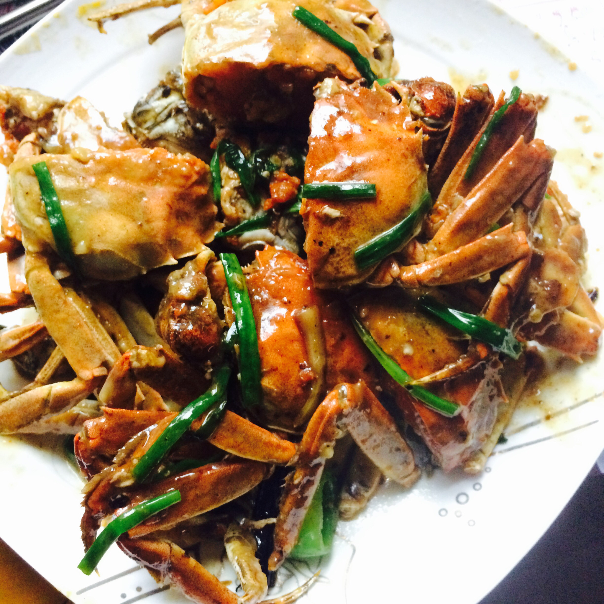 喵了个咪-做的炒螃蟹