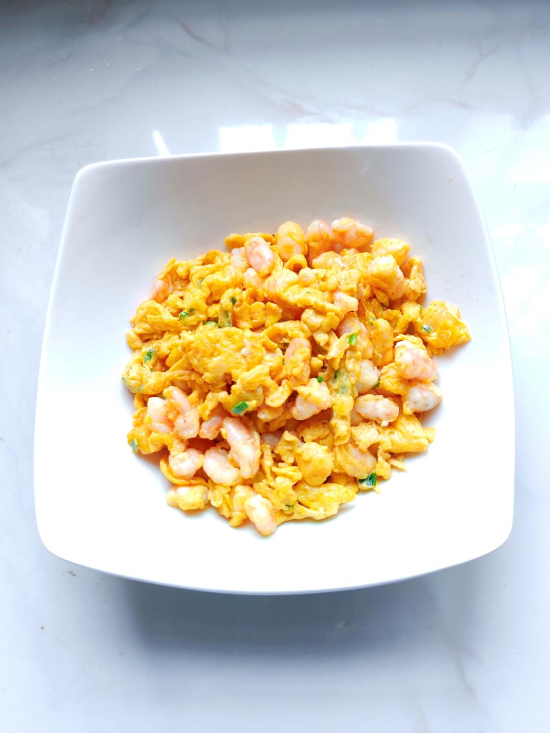 虾仁炒蛋（超简单做法)