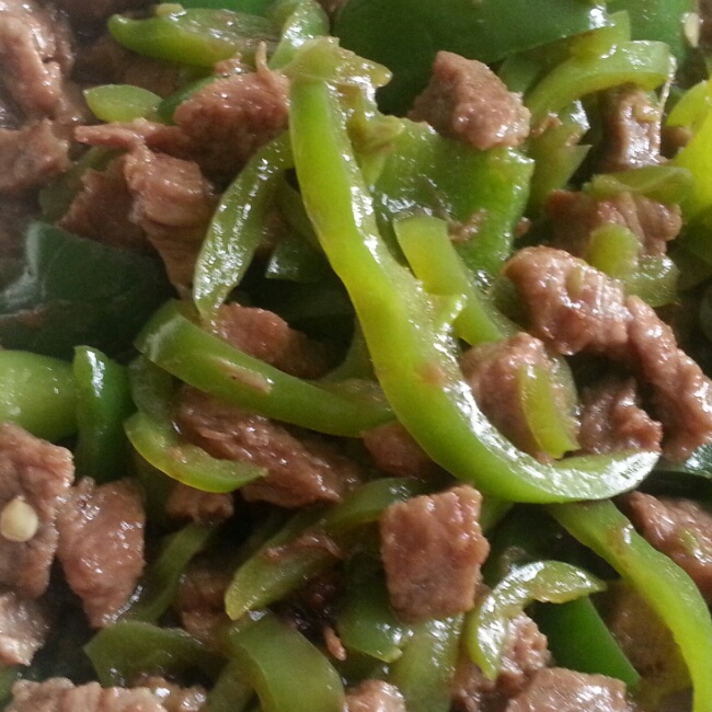 蚝油青椒牛肉丁