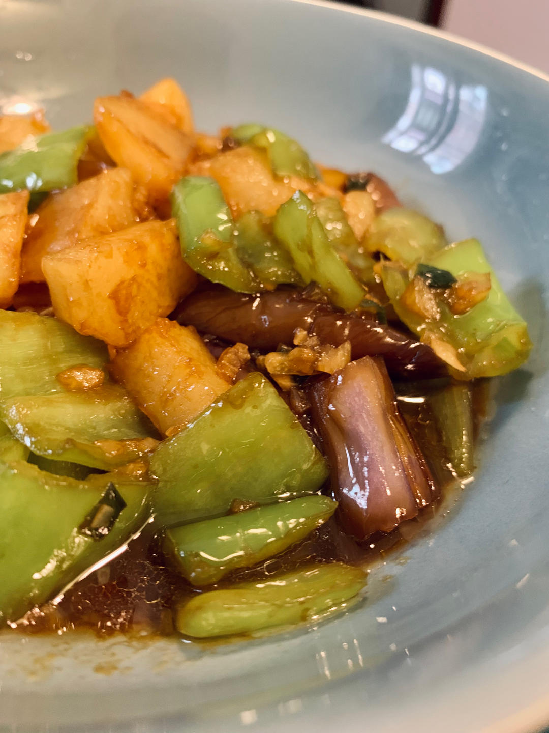 极简少油地三鲜