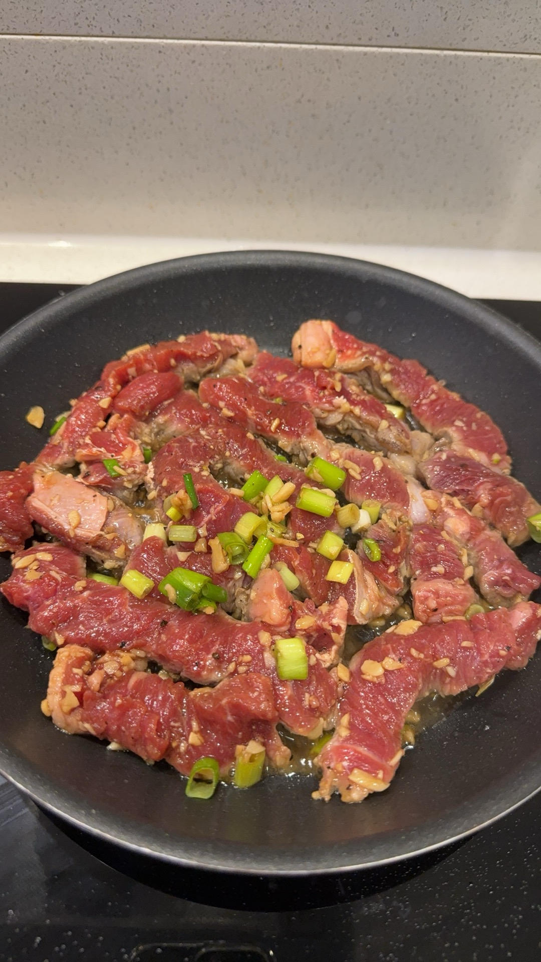 绝美味的牛排吃法‼️盐葱酱牛排盖饭