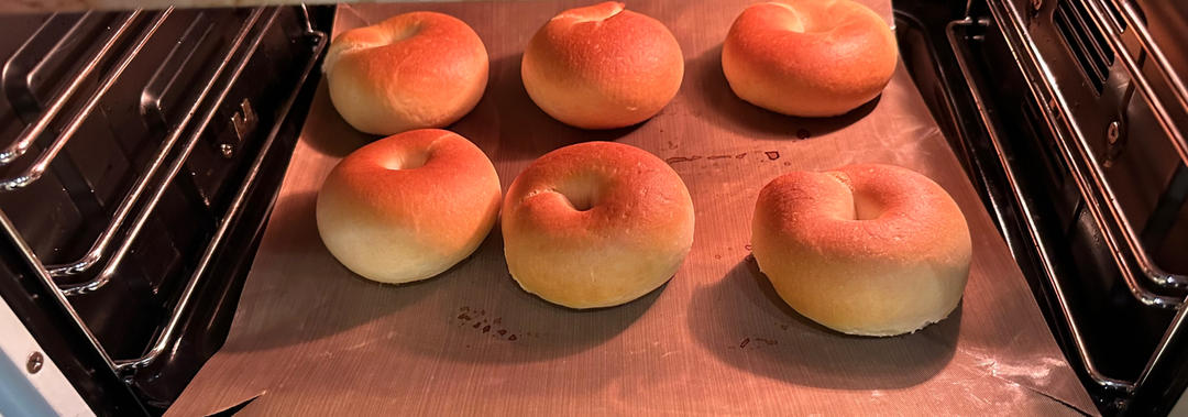 原味贝果🥯/黑芝麻贝果🥯