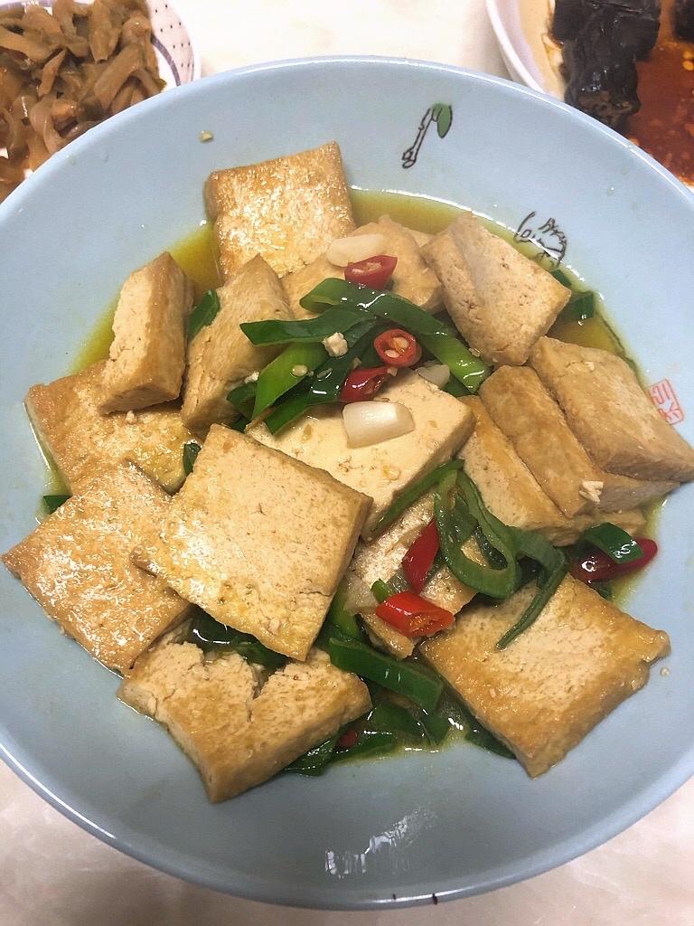 香煎老豆腐