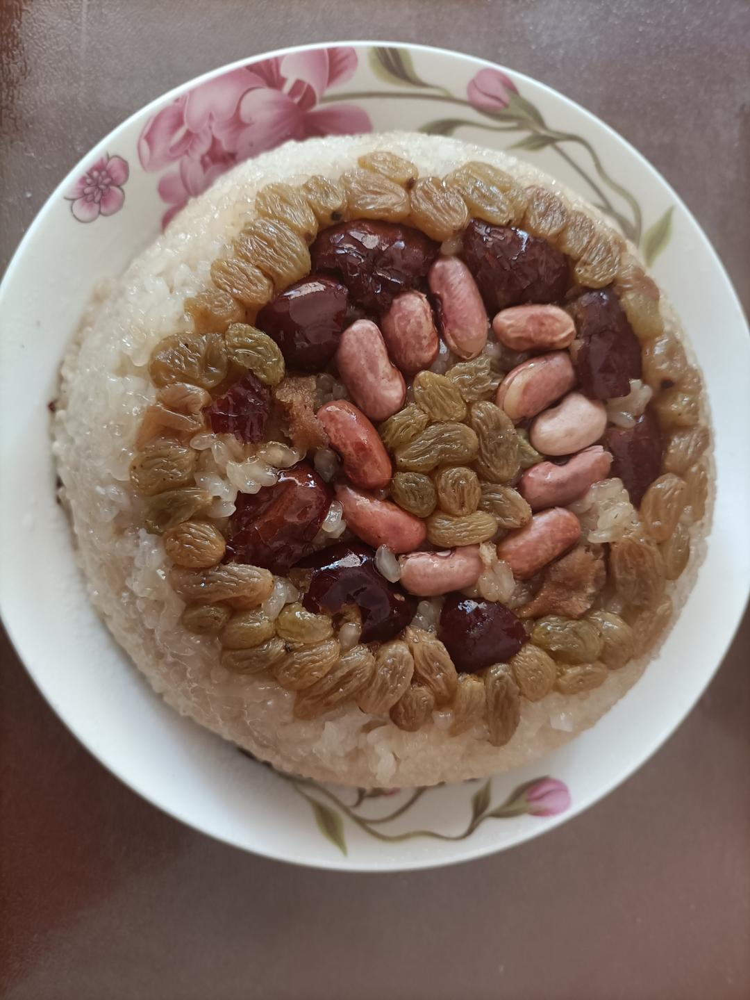 红糖糯米饭（不放猪油的八宝饭）