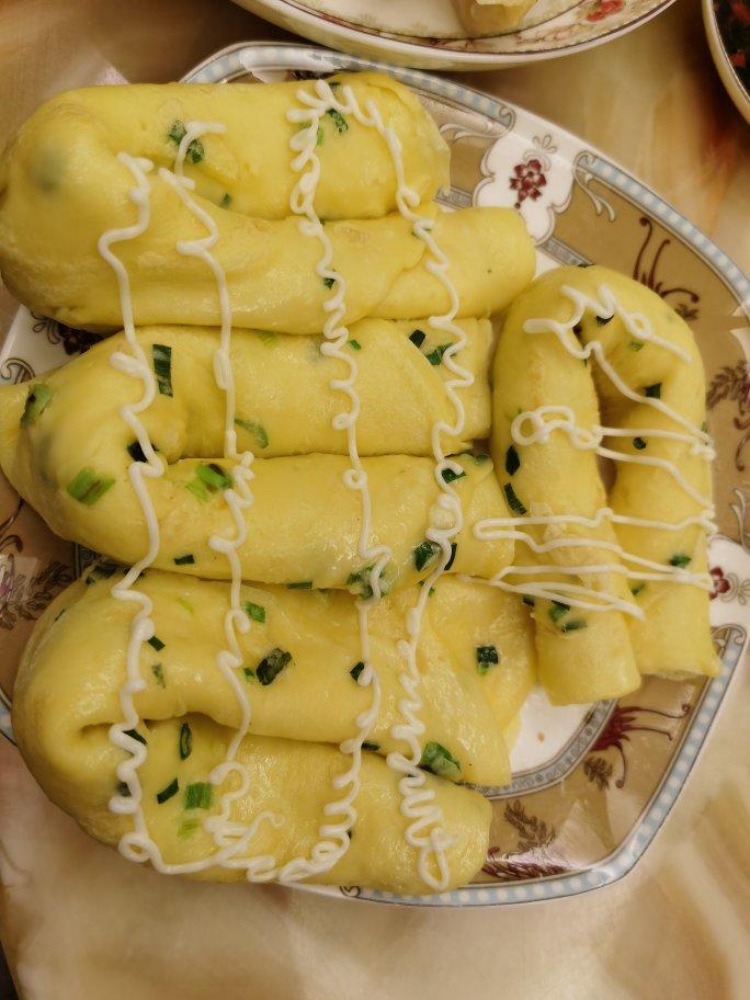葱花鸡蛋饼