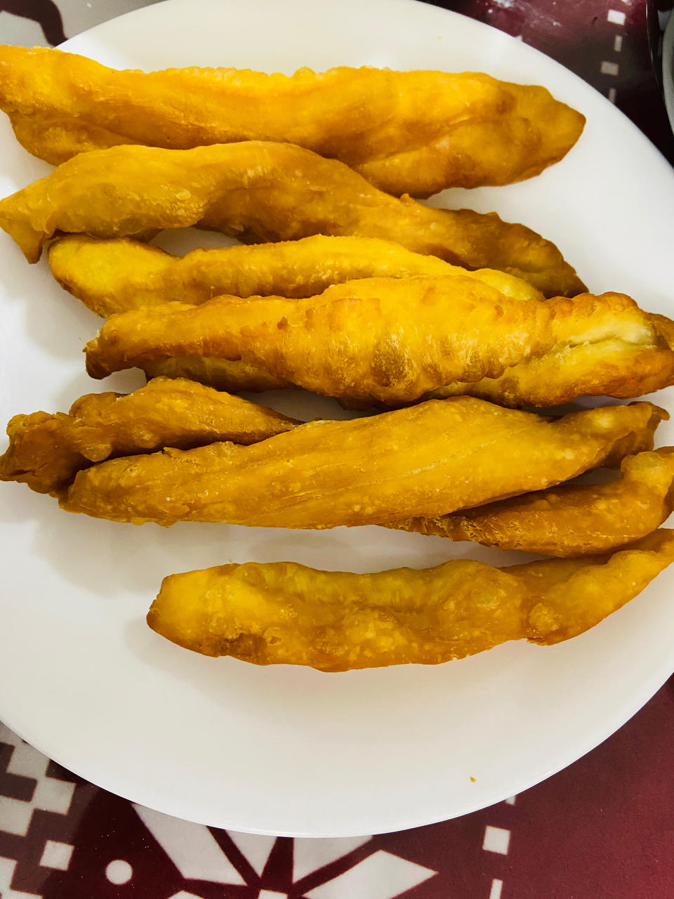 家庭版空心大油条 媲美早餐店 香酥可口各个空心 附细节视频详解