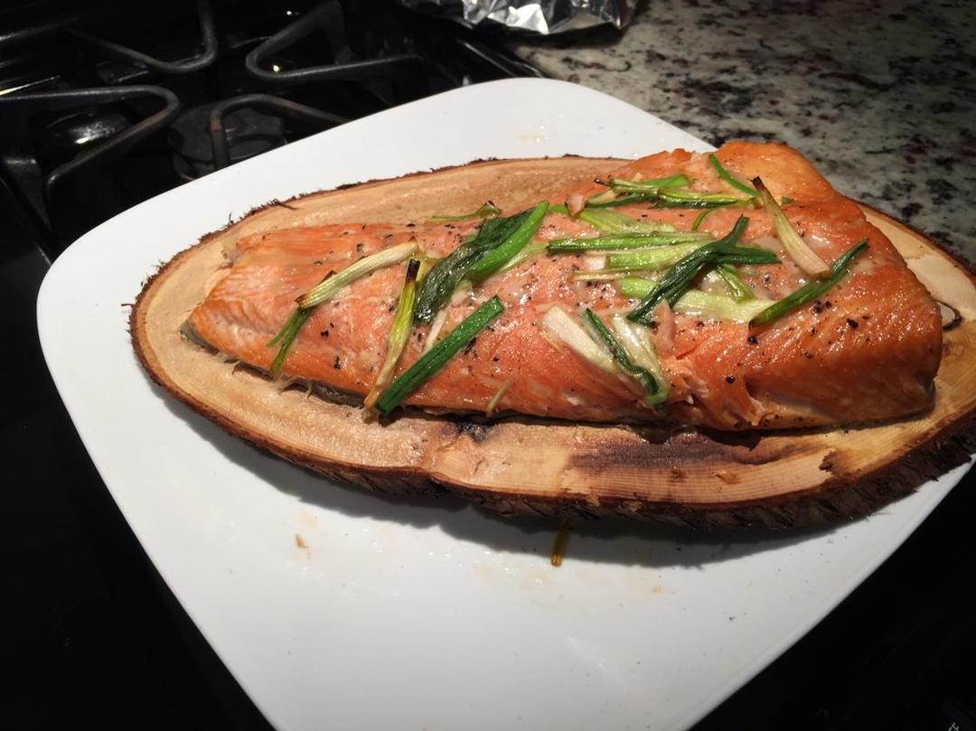 烤三文鱼的做法