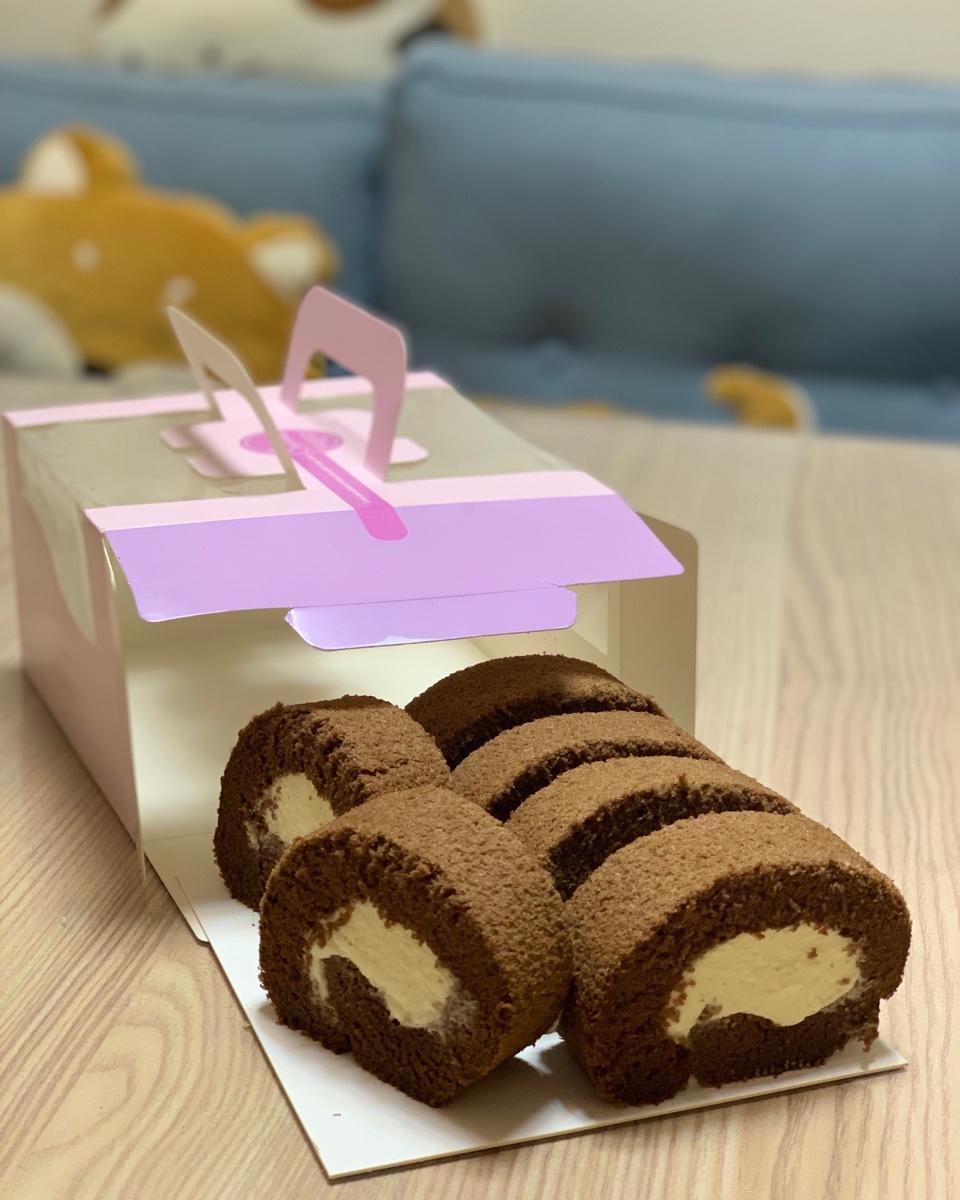 香橙巧克力蛋糕卷