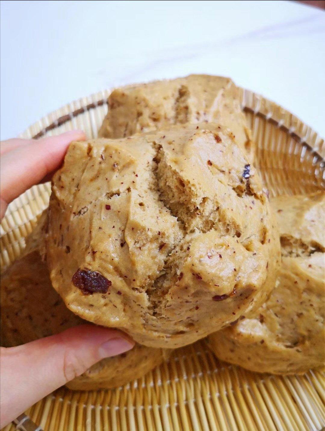 红糖红枣开花馒头（一次性发酵）