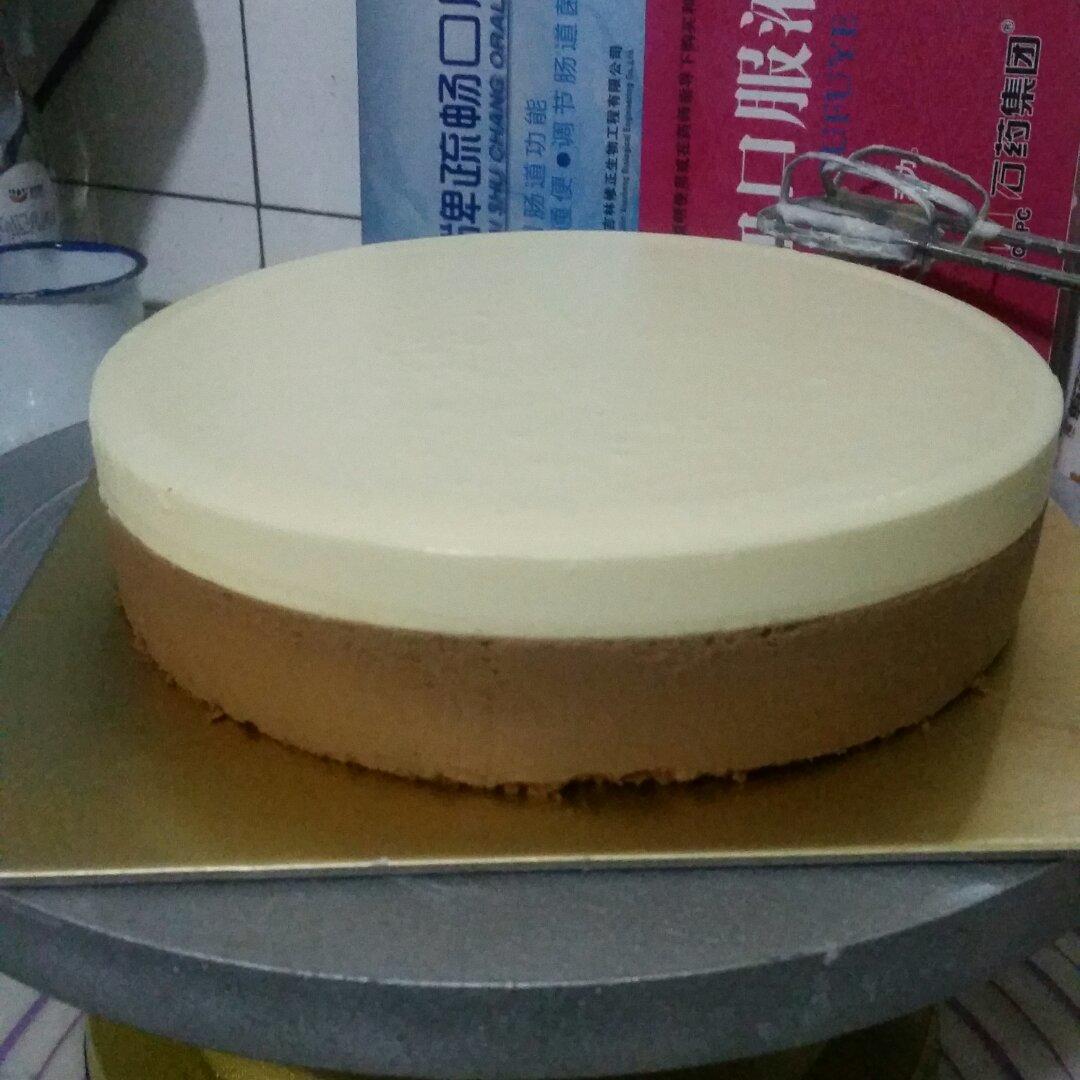 黑白巧克力慕斯蛋糕