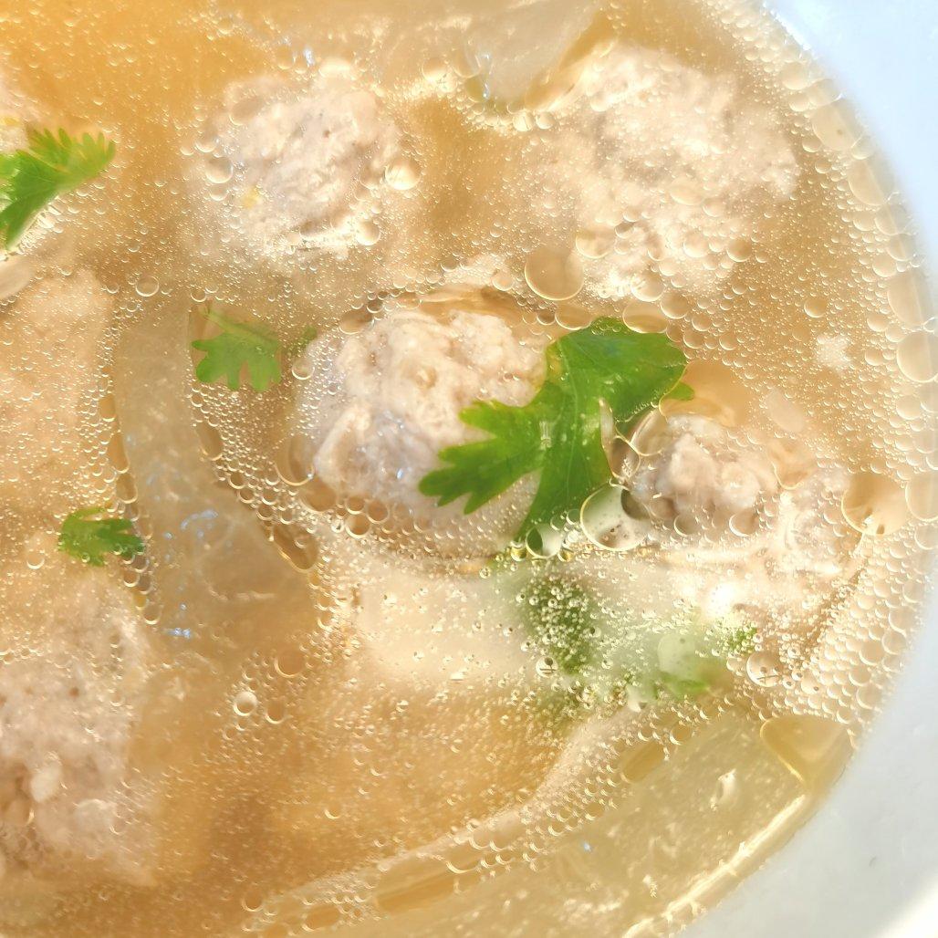 夏天不可错过的家常味--冬瓜丸子汤