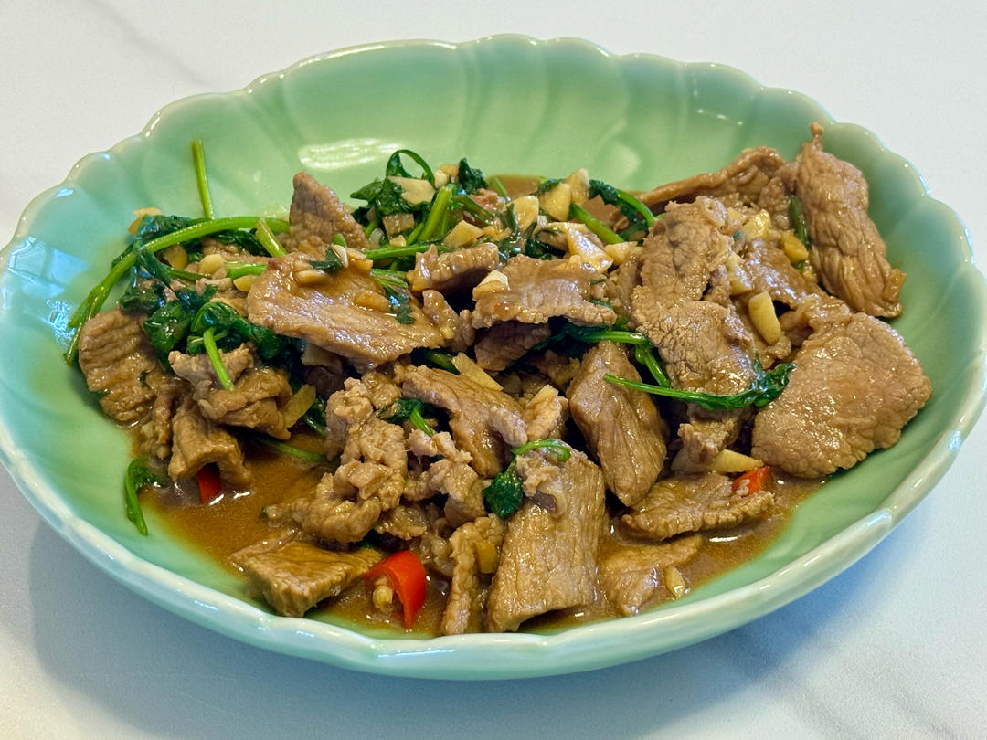 小炒黄牛肉（里脊、吊龙牛里脊）