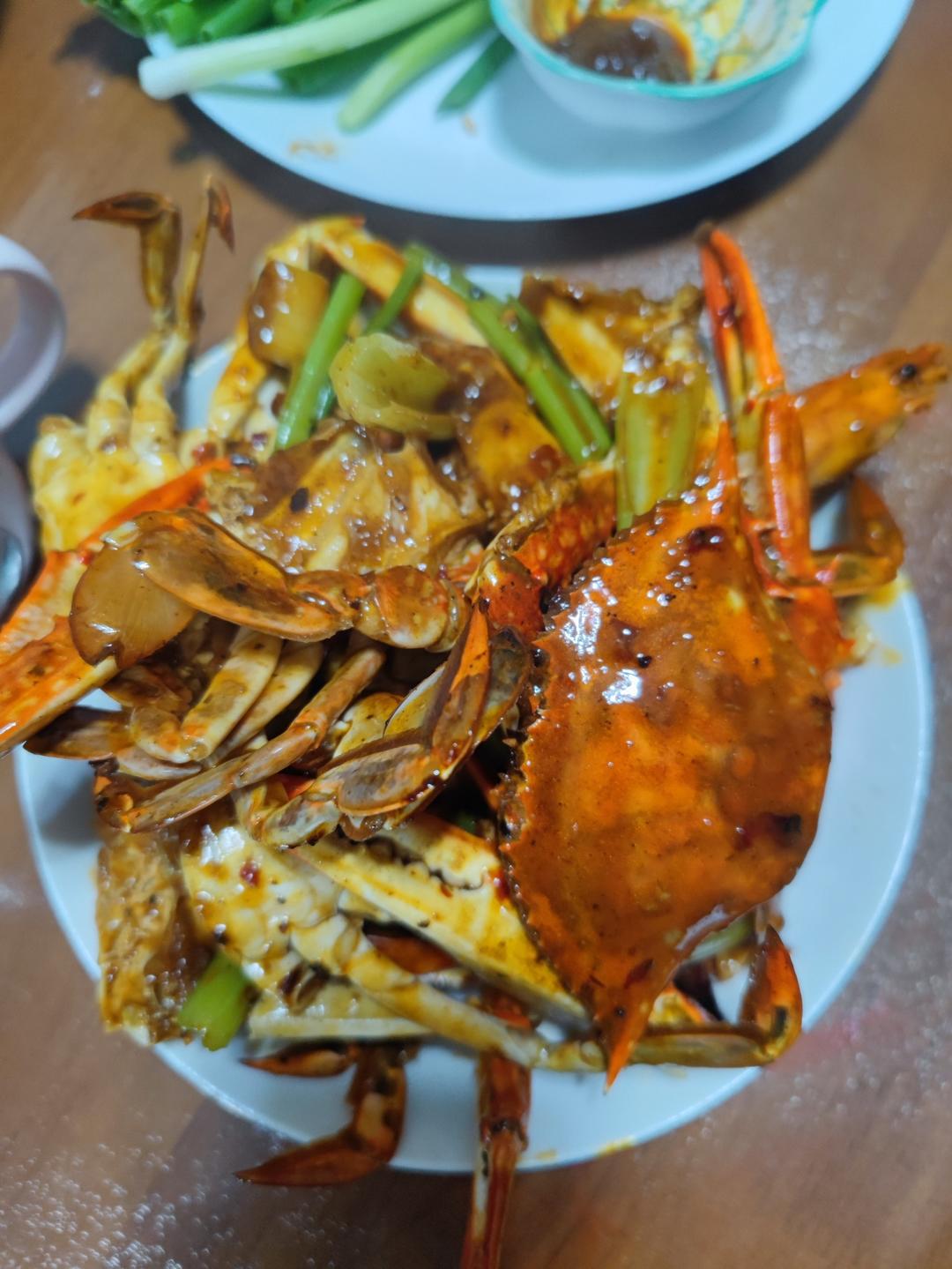 香辣蟹｜家常版 做法简单❗️