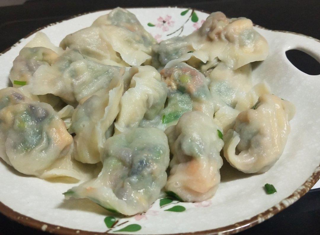 皮儿薄，肚圆龙利鱼水饺