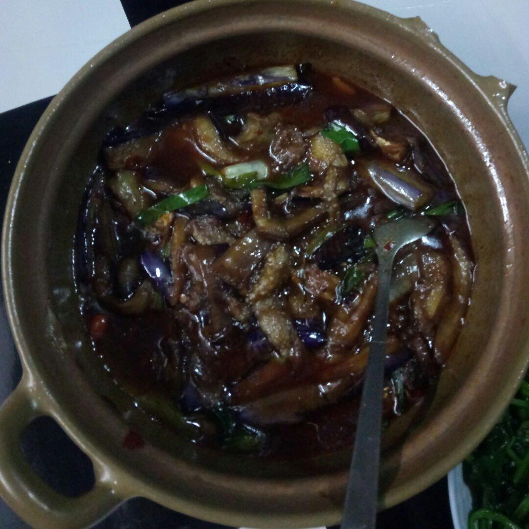 咸鱼茄子煲