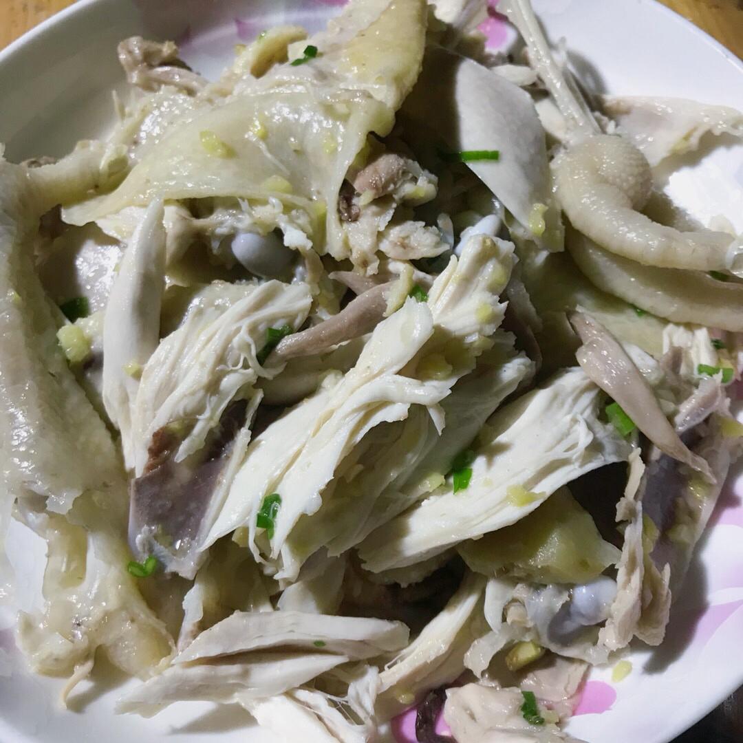 姜葱手撕鸡