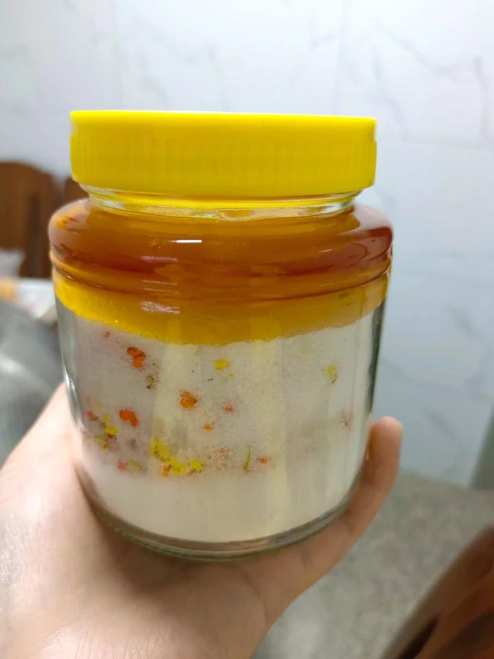 奶奶教我做的桂花蜜 满屋飘香 一次就成功了