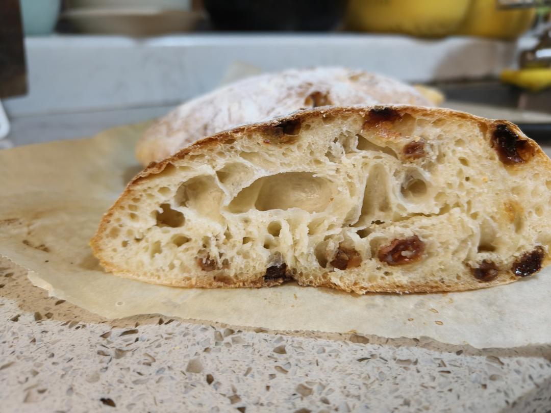 欧包的秘密（免揉/大孔洞/核桃/超简单）