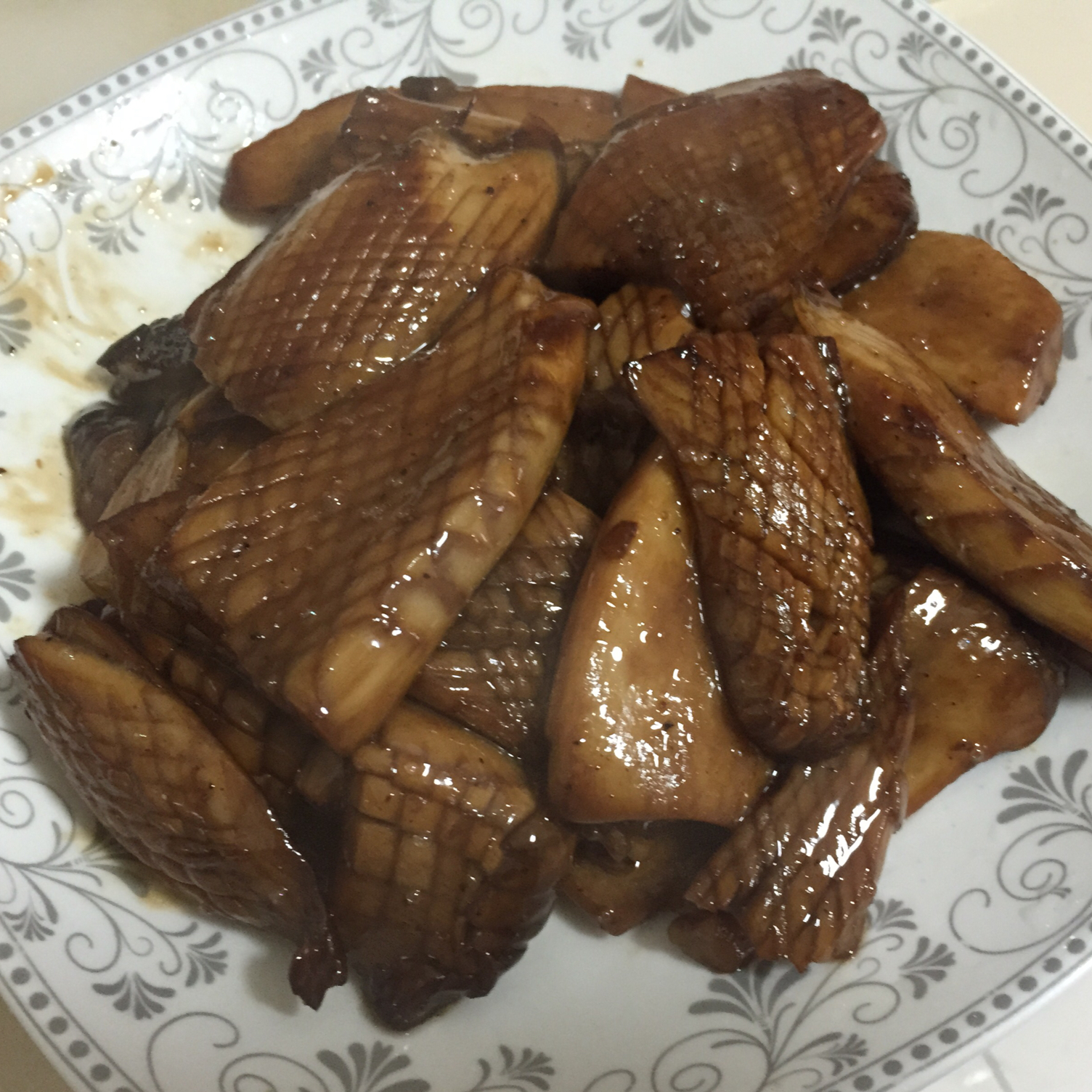 酱汁杏鲍菇