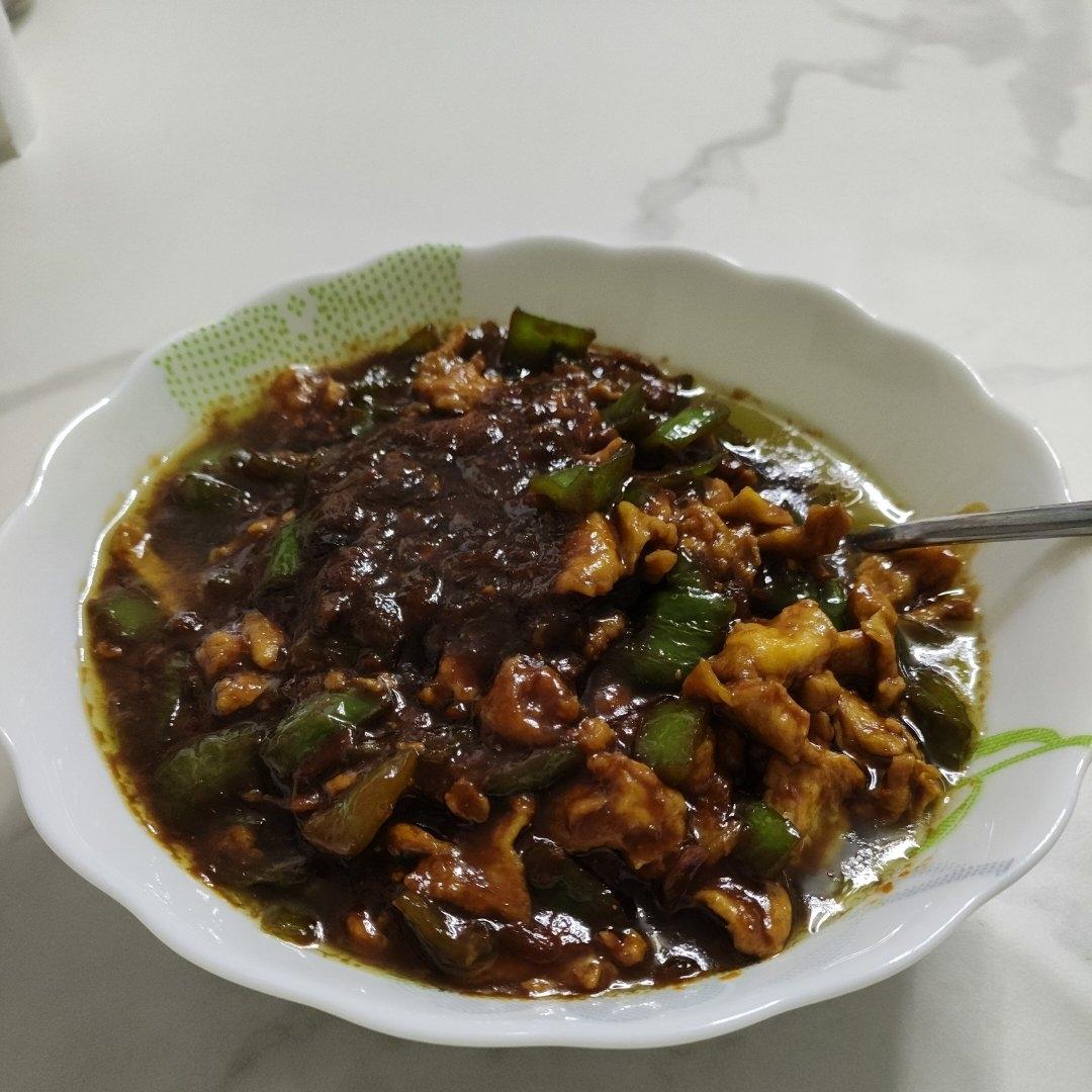 东北青椒鸡蛋酱