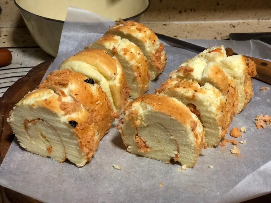 蛋糕卷，肉松蛋糕卷，网红贝贝肉松卷