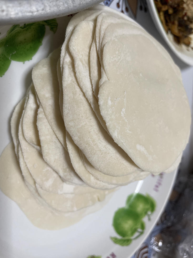 手工揉面三分钟，又韧又薄又好包的饺子皮