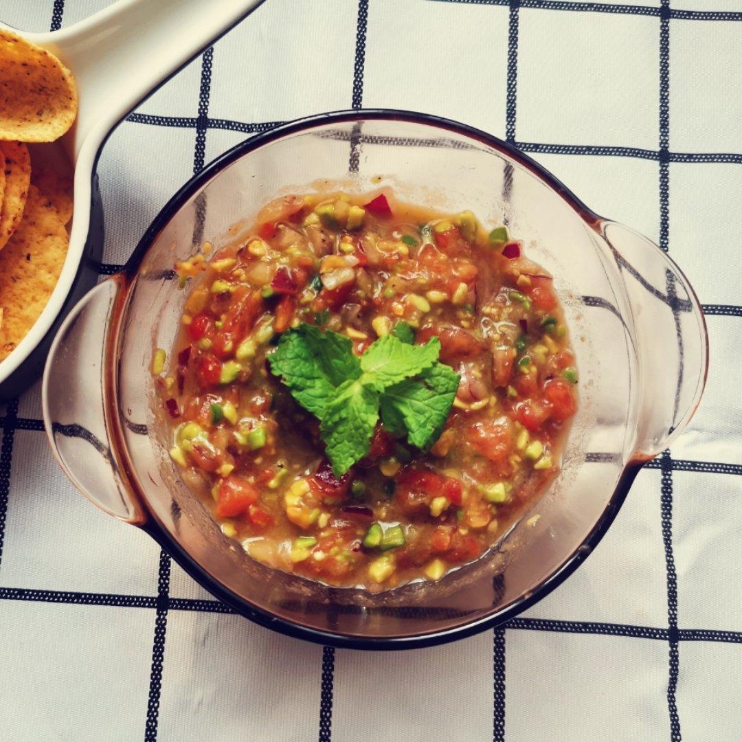 fayyi做的墨西哥经典莎莎酱salsa