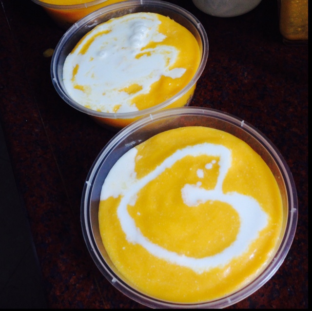 不输甜品店的杨枝甘露