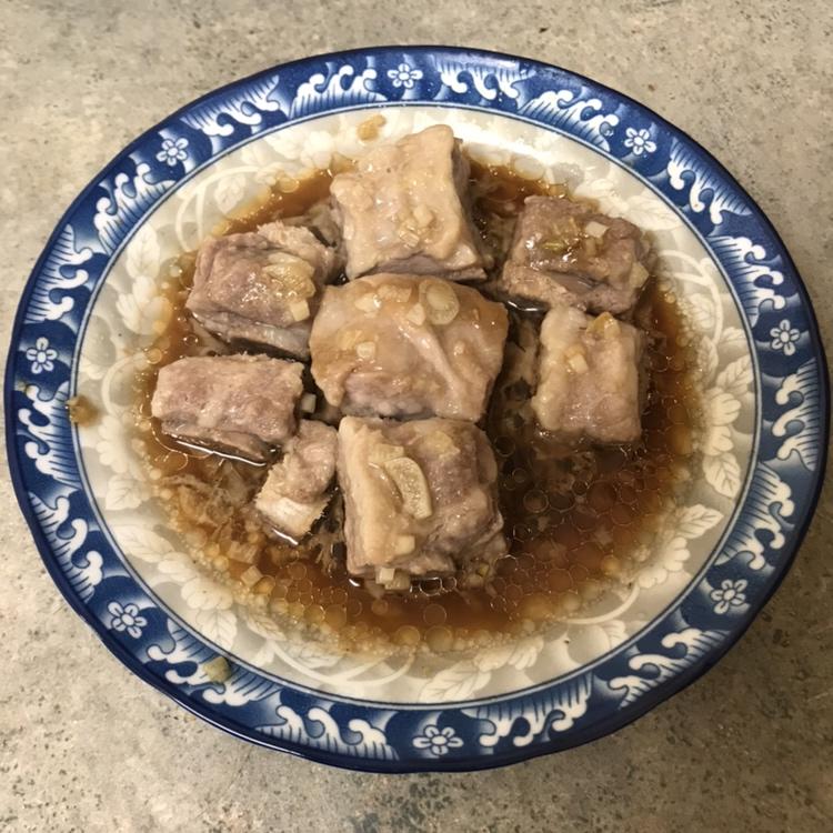 超棒的蒜蓉蒸排骨