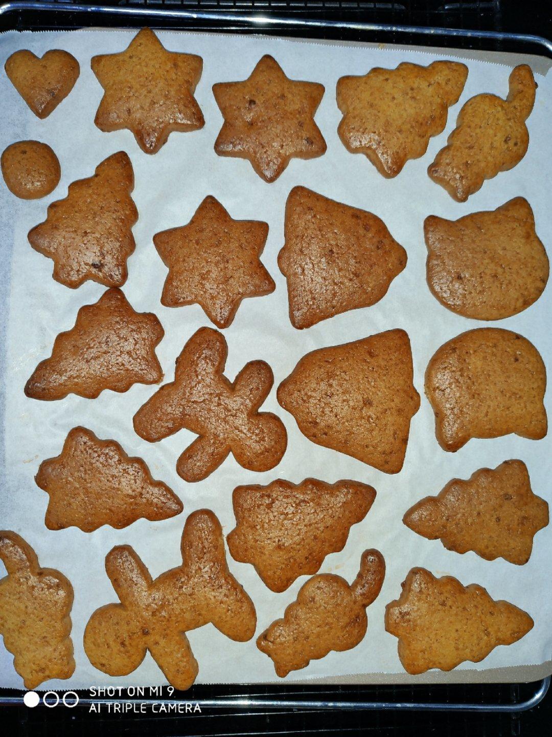 【圣诞】法式姜饼人饼干~姜糖饼干