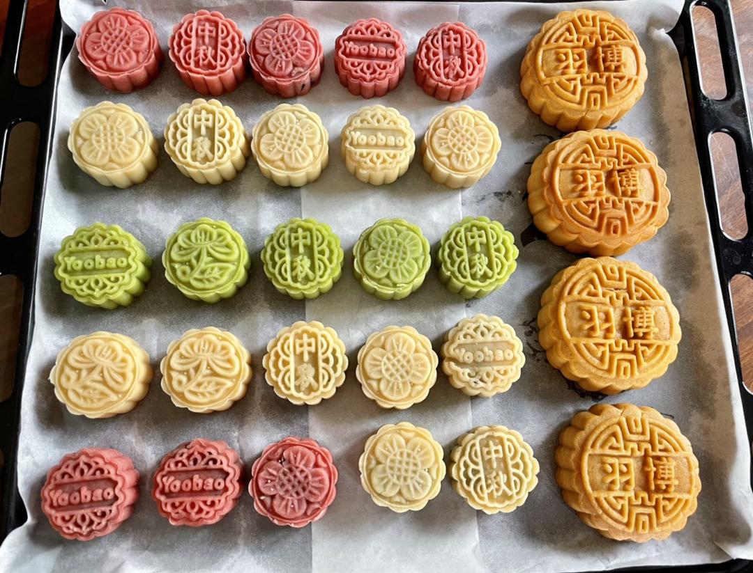 【终极版广式月饼配方】表皮油亮的秘诀！