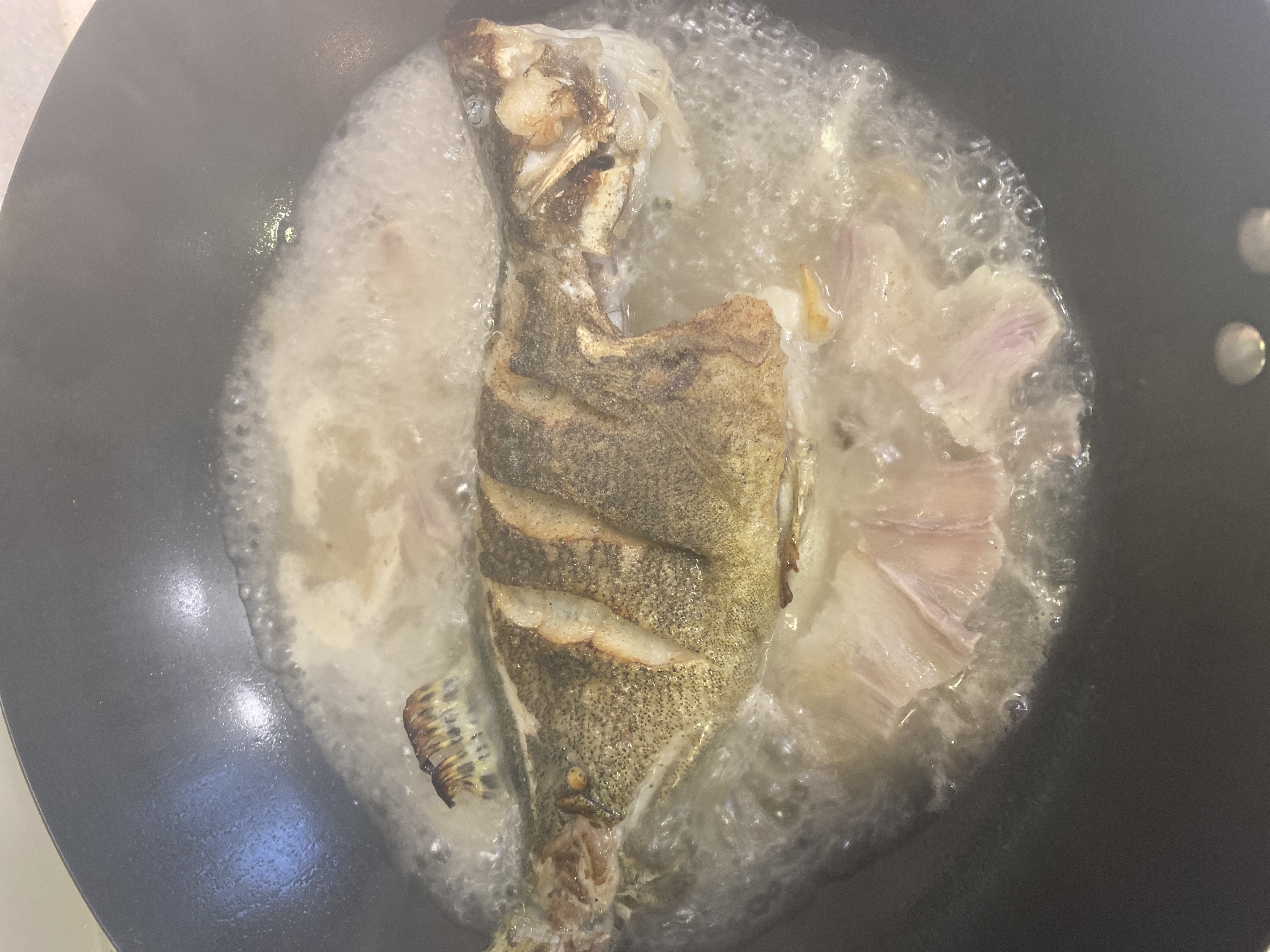 春天的味道-白汤鳜鱼的做法 步骤4
