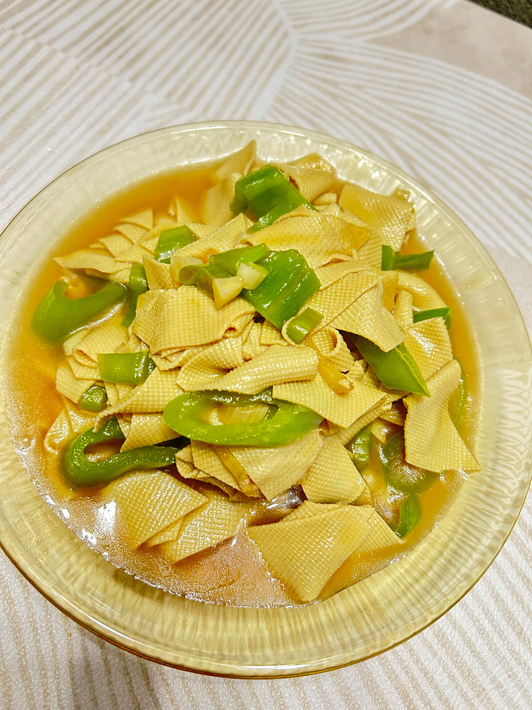 尖椒干豆腐